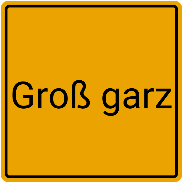 Meldebestätigung Groß Garz